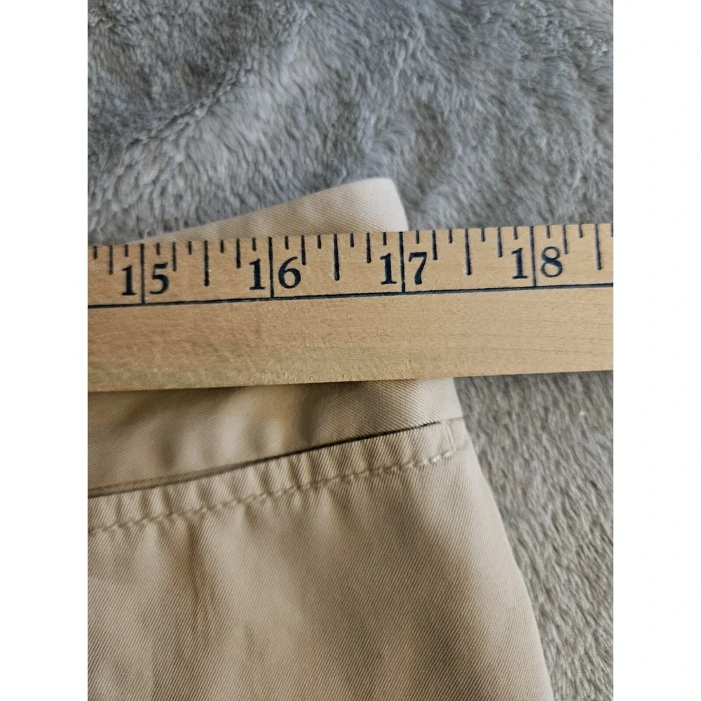 Michael Kors Pants Women 8 Tan Wellesley Ankle Fit Khaki Straight Leg Chino Rise